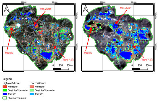 Spectral analysis of copper mine in the Republic of Cyprus using high resolution worldview-2 an lower resolution Copernicus Sentinel-2 data