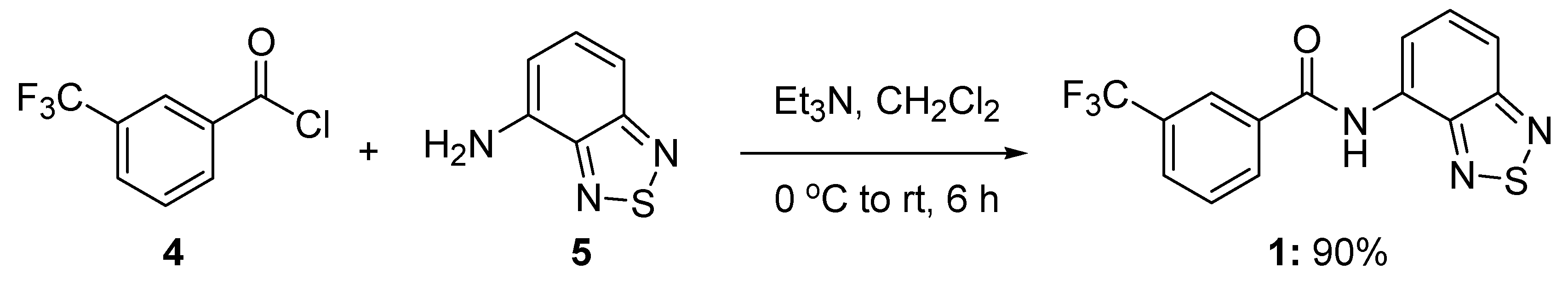 Molbank Free Full Text N Benzo C 1 2 5 Thiazol 4 Yl 3 Trifluoromethylbenzamide Html