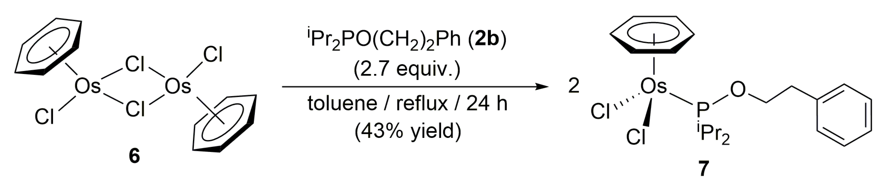 Molbank Free Full Text Half Sandwich Arene Osmium Ii Complexes With Phosphinite Ligands Html
