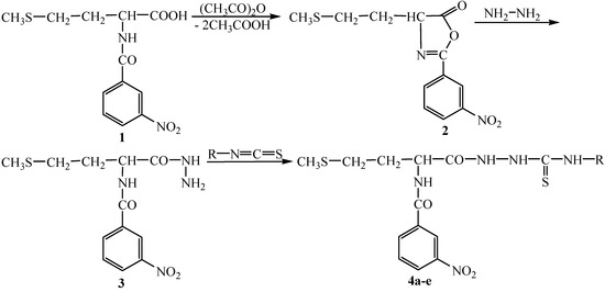Molecules Free Full Text Synthesis And Antimicrobial Activity Of Some New 1 3 4 Thiadiazole And 1 2 4 Triazole Compounds Having A D L Methionine Moiety Html