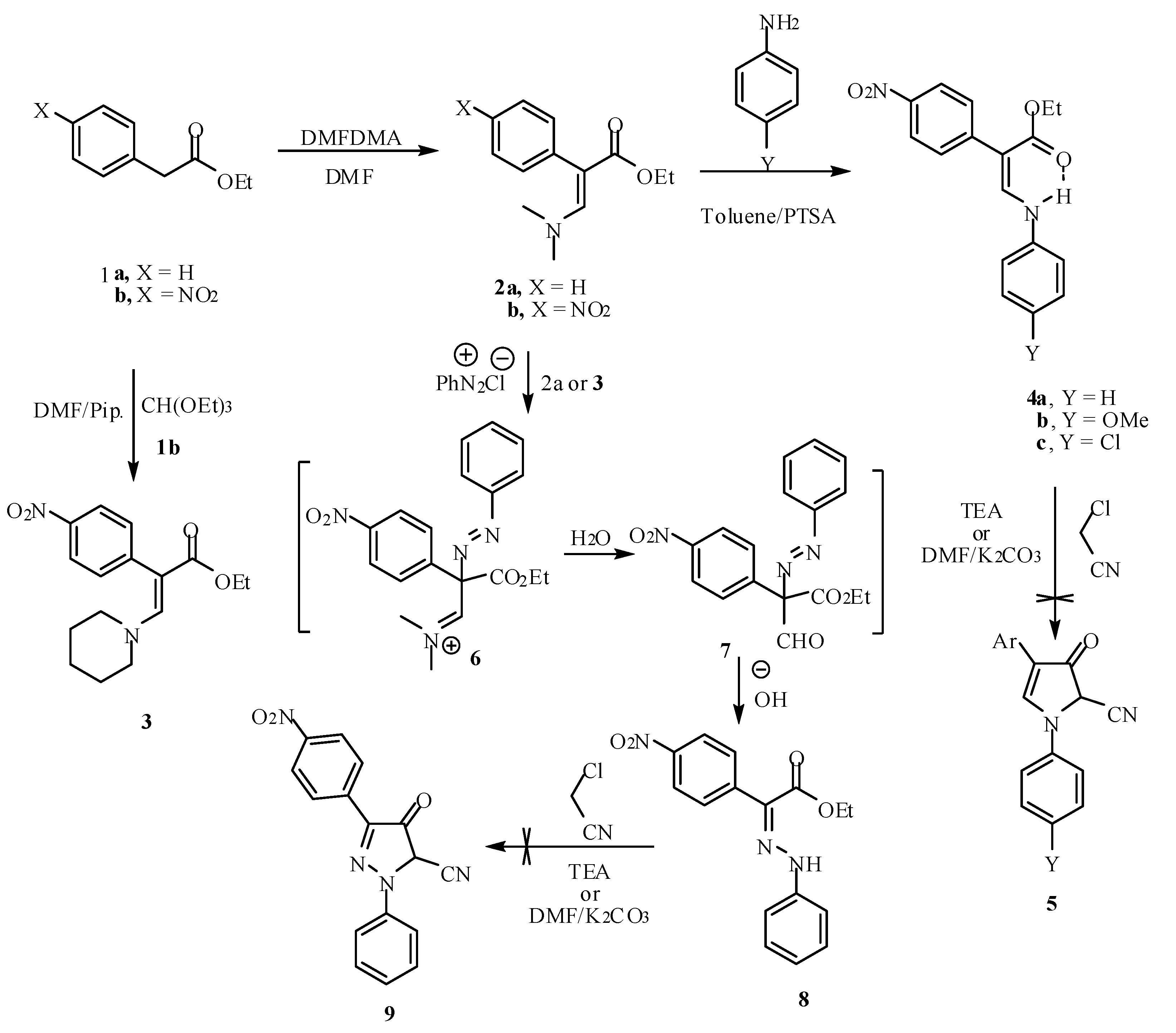 Molecules Free Full Text B Enamino Esters In Heterocyclic Synthesis Synthesis Of Pyrazolone And Pyridinone Derivatives Html