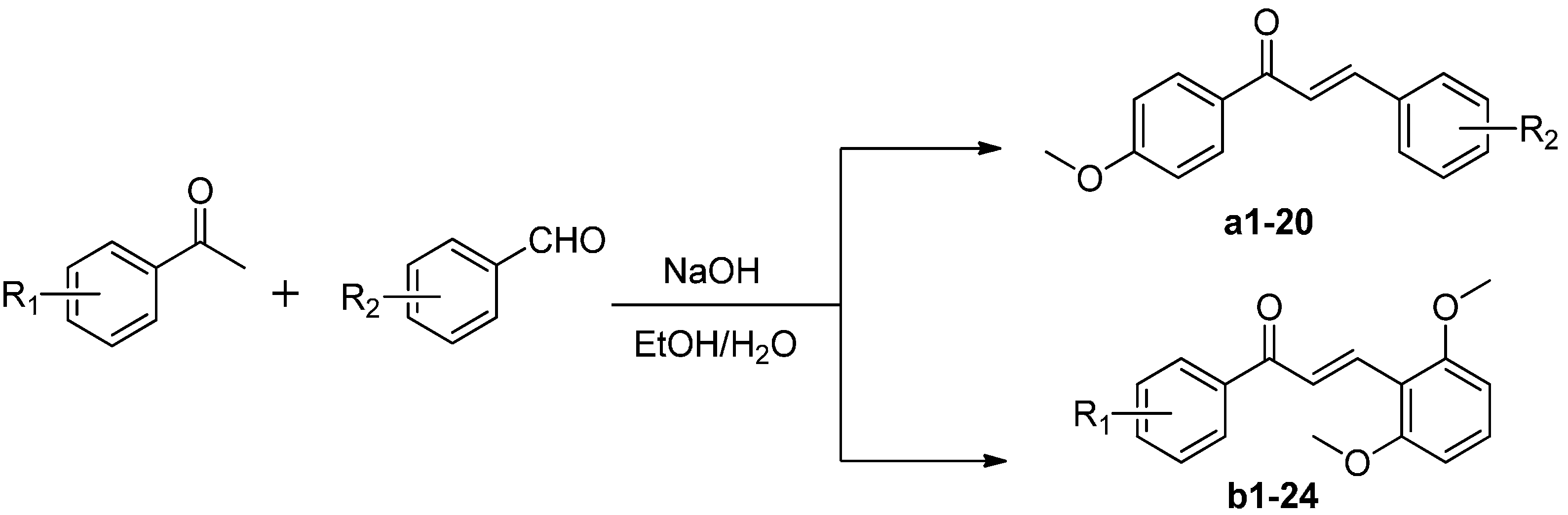 Chalcone melting point image