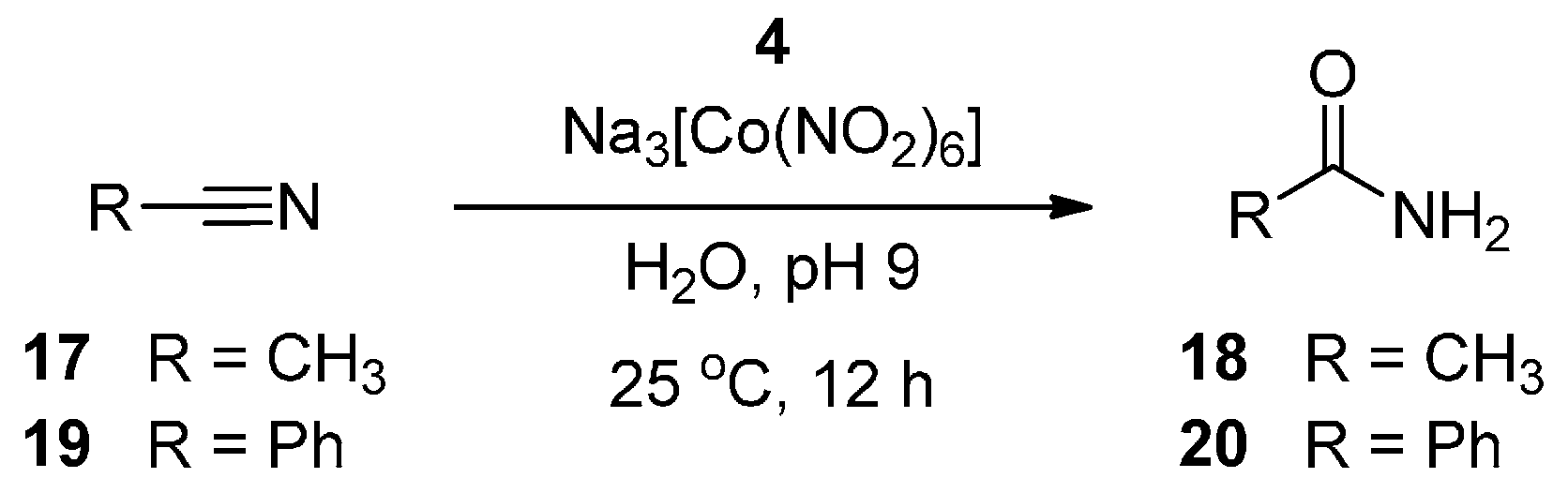 Molecules | Free Full-Text | Bio-Inspired Nitrile Hydration by 