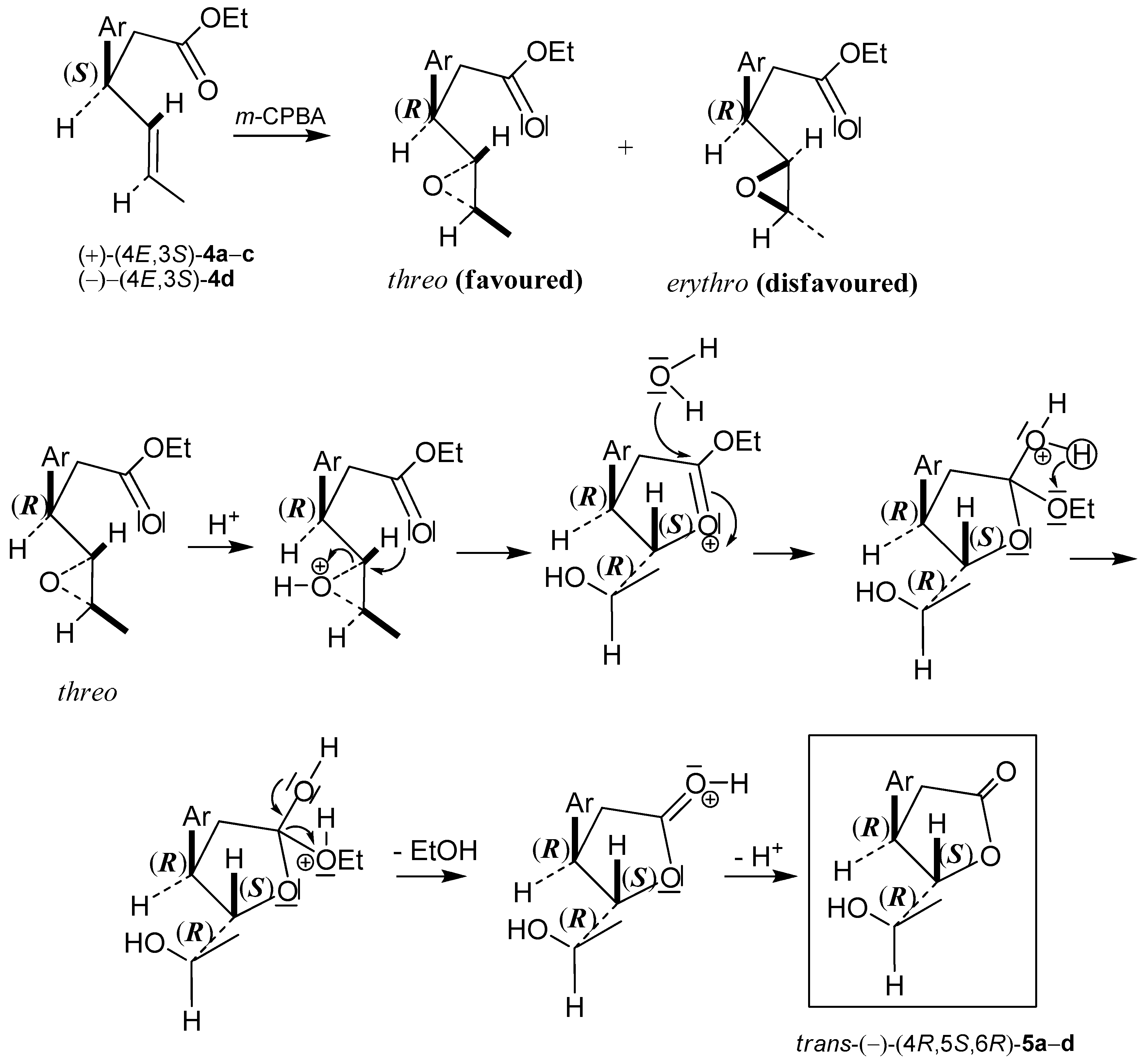 Molecules Free Full Text Chemoenzymatic Synthesis Of Trans B Aryl D Hydroxy G Lactones And Enzymatic Kinetic Resolution Of Their Racemic Mixtures Html