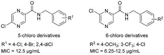 3-Substituted N-Benzylpyrazine-2-carboxamide Derivatives 