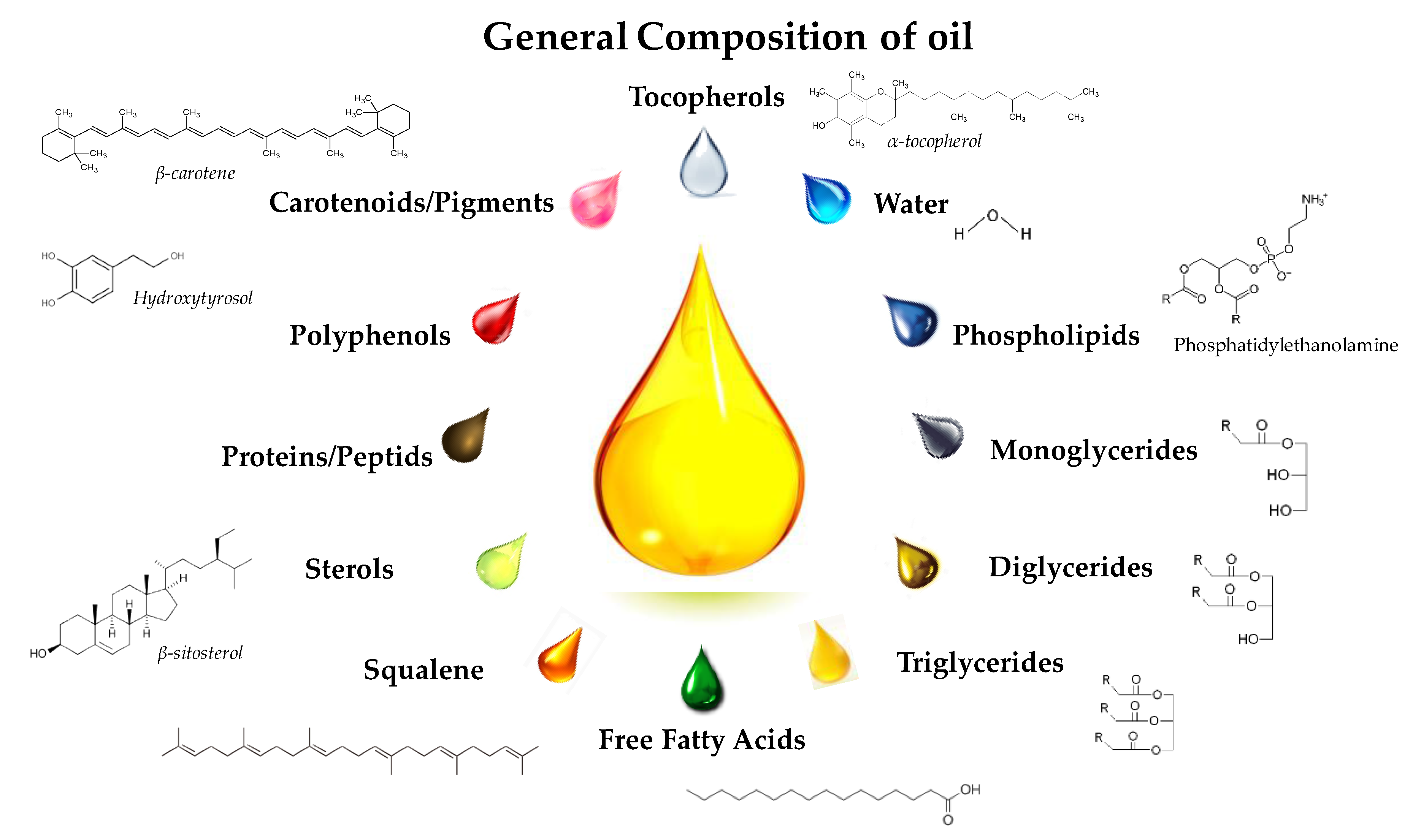 Vegetable Oil Structural Formula