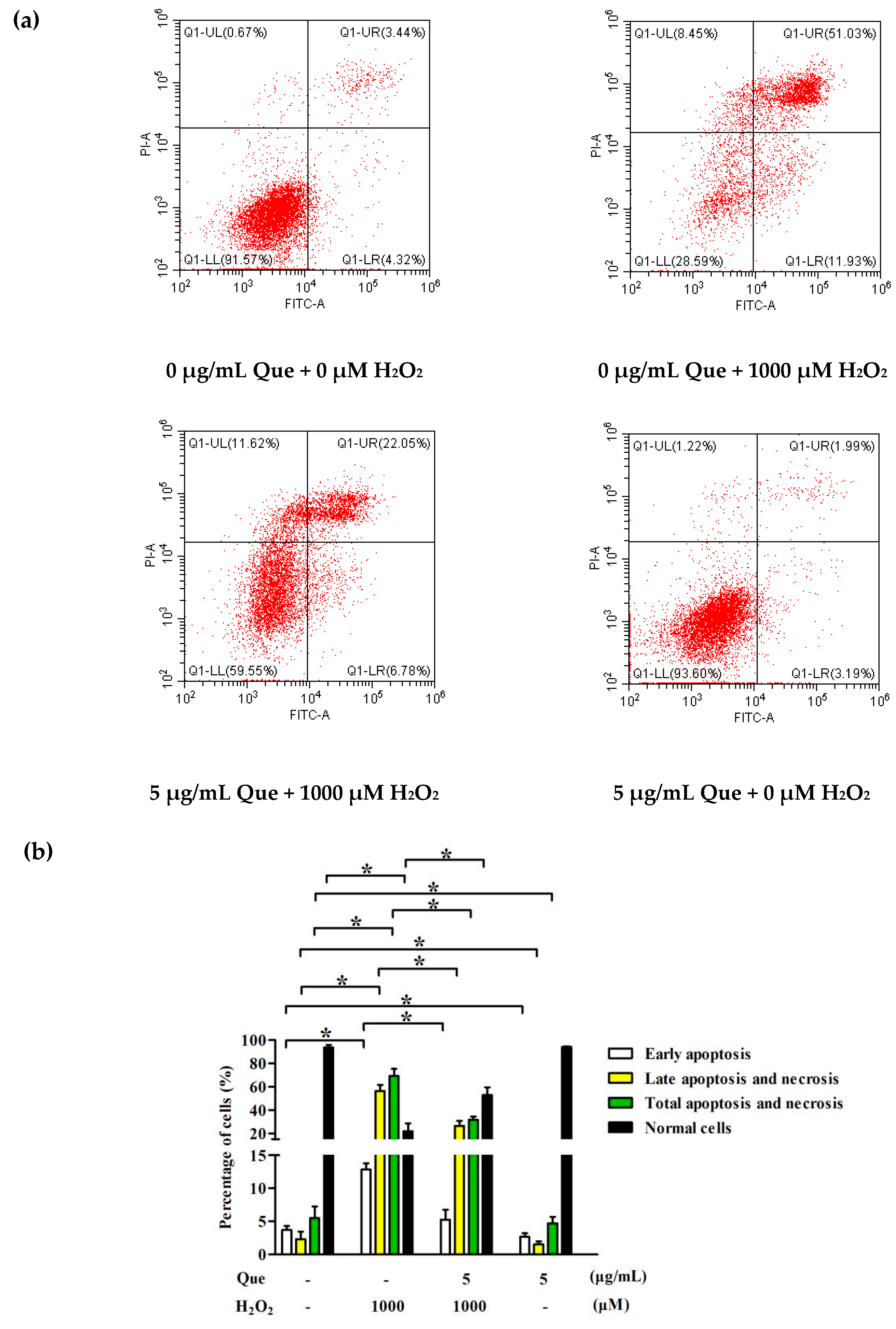 Molecules Free Full Text Effects Of Quercetin On Proliferation And H2o2 Induced Apoptosis Of Intestinal Porcine Enterocyte Cells Html