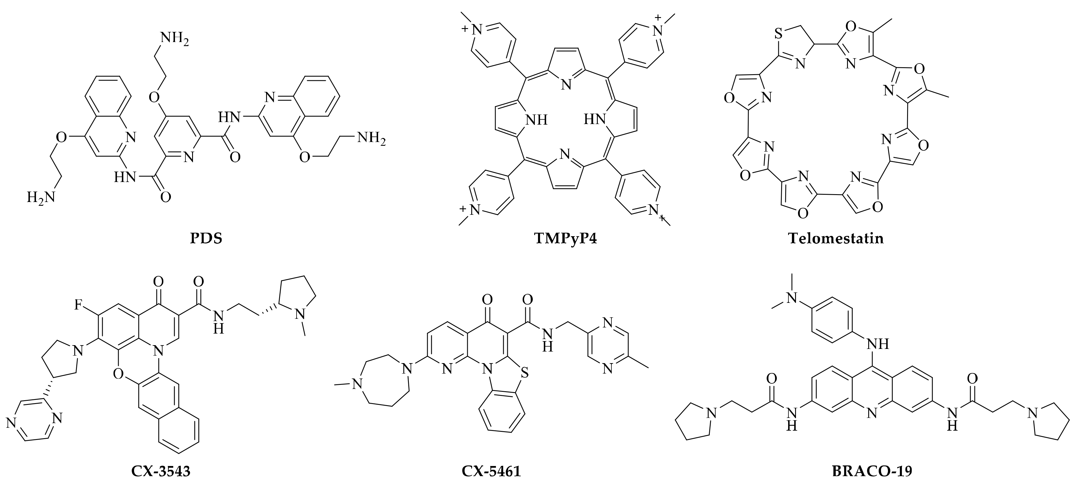 Molecules Free Full Text Developing Novel G Quadruplex Ligands From Interaction With Nucleic Acids To Interfering With Nucleic Acid Protein Interaction Html