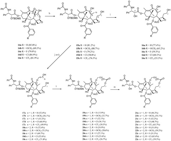 Molecules Free Full Text Synthesis And Cytotoxicity Of 7 9 O Linked Macrocyclic C Seco Taxoids Html