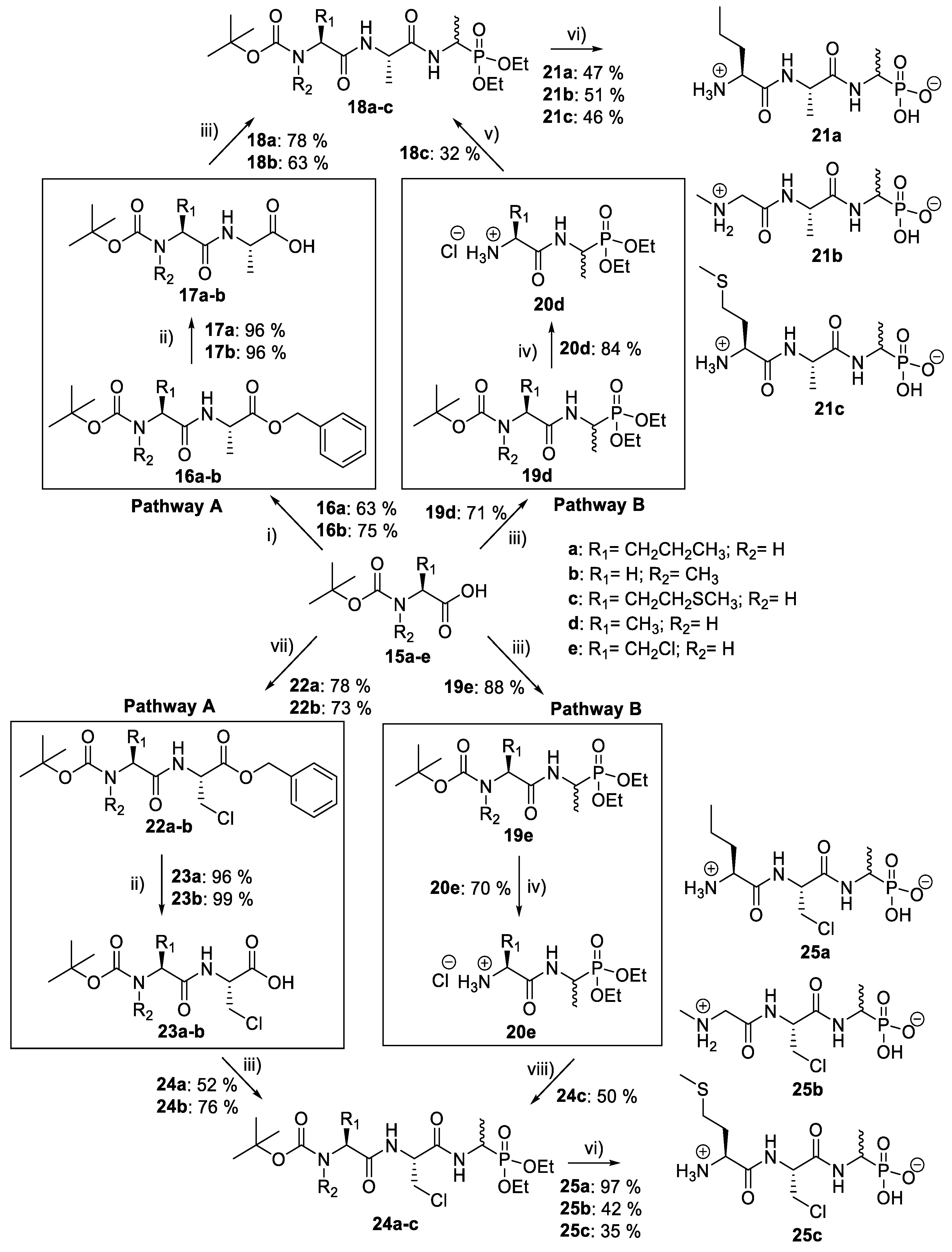 Molecules Free Full Text Synthesis And Antimicrobial Activity Of Phosphonopeptide Derivatives Incorporating Single And Dual Inhibitors Html