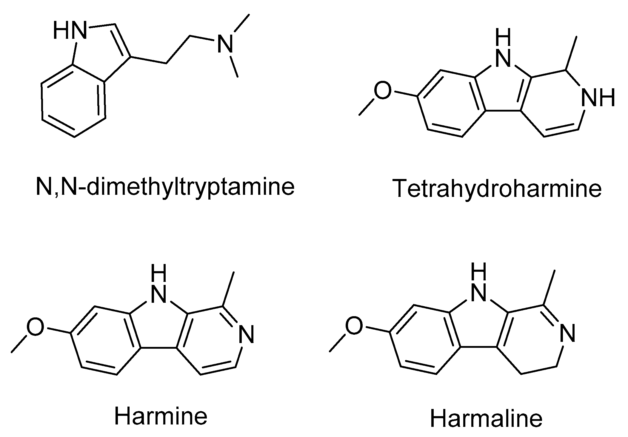 Rejse Unravel loyalitet Molecules | Free Full-Text | Stability Evaluation of DMT and Harmala  Alkaloids in Ayahuasca Tea Samples