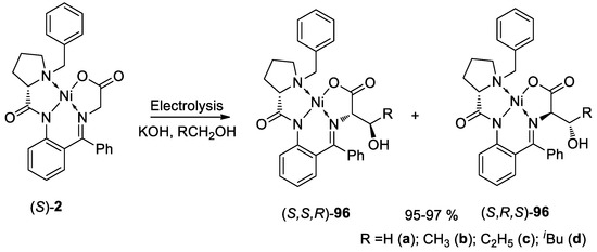 Molecules Free Full Text Asymmetric Synthesis Of Tailor Made Amino Acids Using Chiral Ni Ii Complexes Of Schiff Bases An Update Of The Recent Literature Html