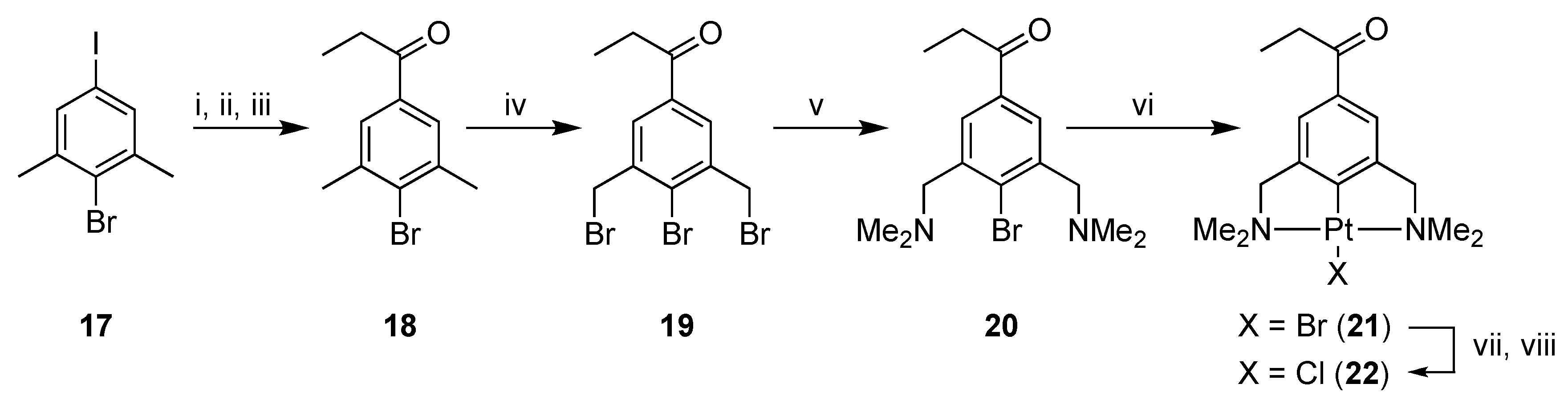 Molecules Free Full Text Replacing The Z Phenyl Ring In Tamoxifen With A Para Connected Ncn Pincer Pt Cl Grouping By Post Modification