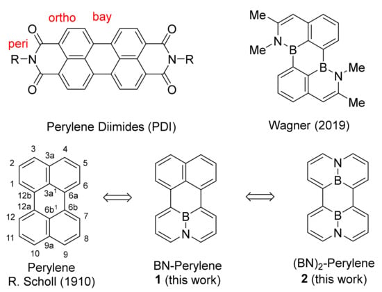 Molecules | Free Full-Text | BN-Embedded Perylenes