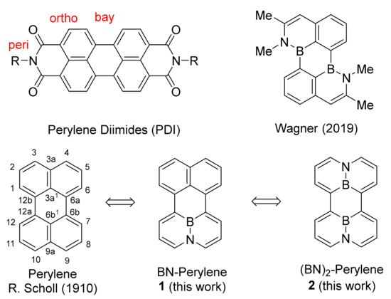 Molecules | Free Full-Text | BN-Embedded Perylenes