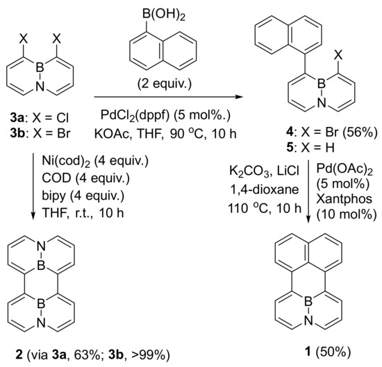 BN-Embedded Perylenes