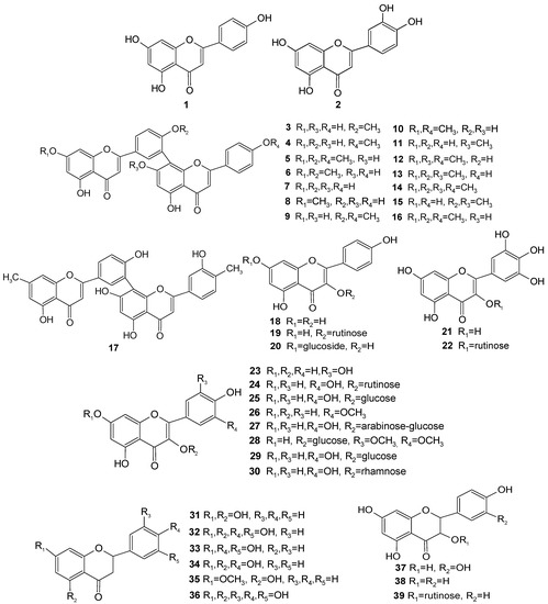Flavonoid Components, Distribution, and Biological Activities in Taxus ...