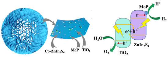 Synthesis and Hydrogen Production Performance of MoP/a-TiO2/Co