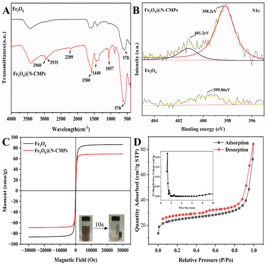 Fabrication of Nitrogen Based Magnetic Conjugated