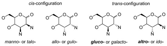 D-Hexopyranosides with Vicinal Nitrogen-Containing