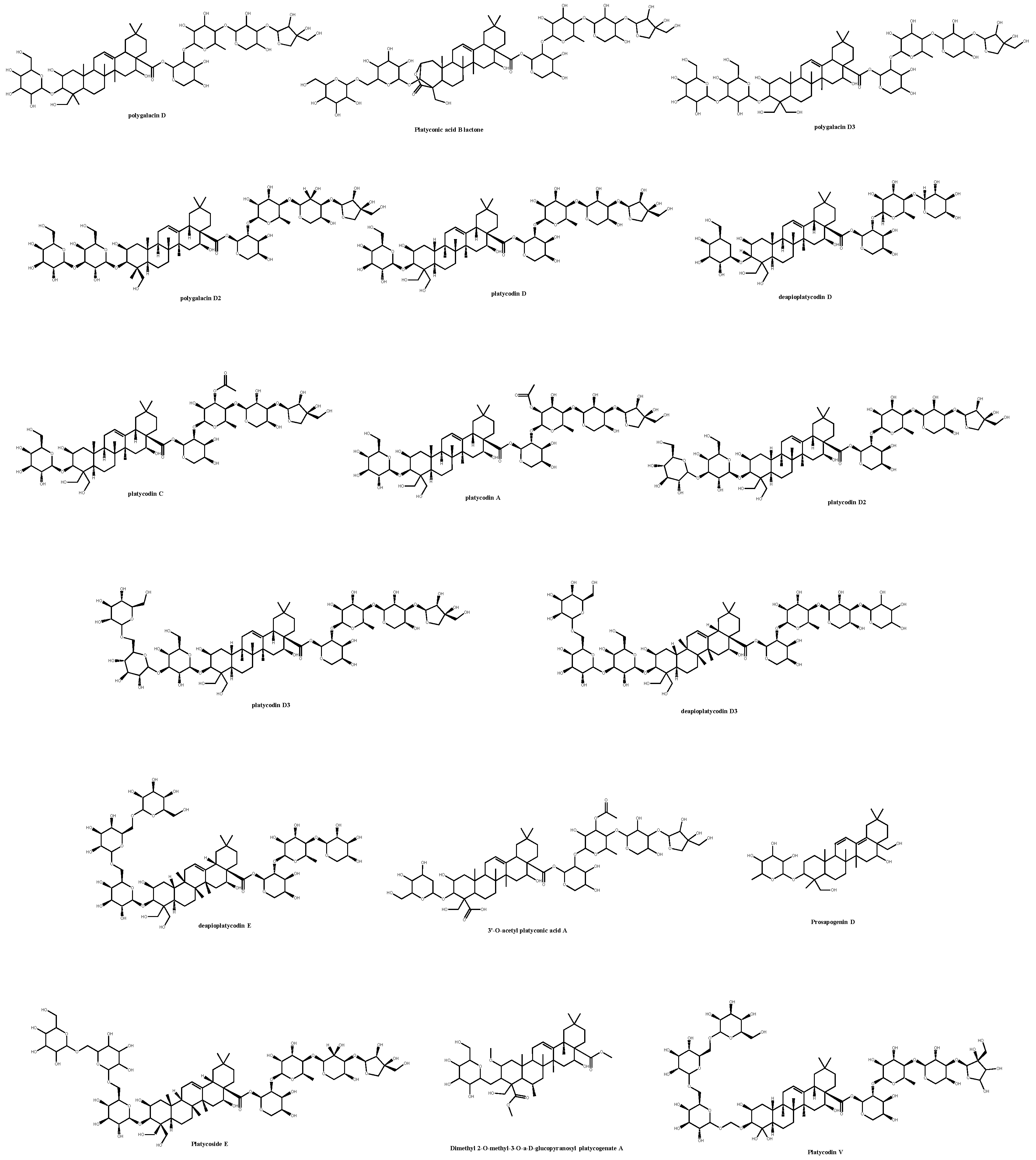 Role of Saponins from Platycodon grandiflorum in Alzheimer's