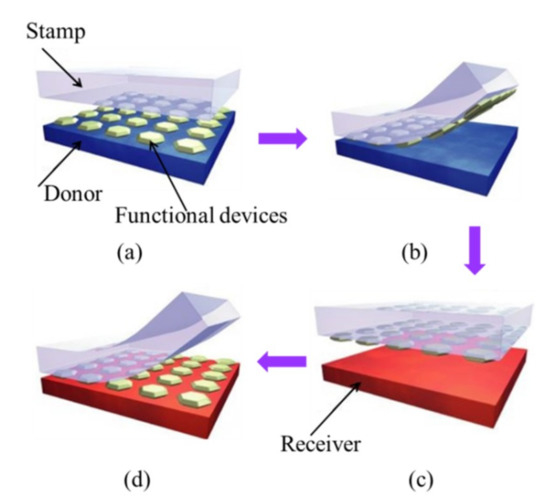 Transfer Printing and its Applications in Flexible Electronic Devices