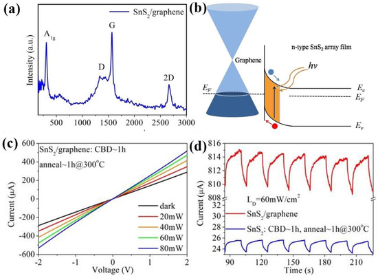 Two-Dimensional Hybrid Composites of SnS2 Nanosheets Array Film with ...