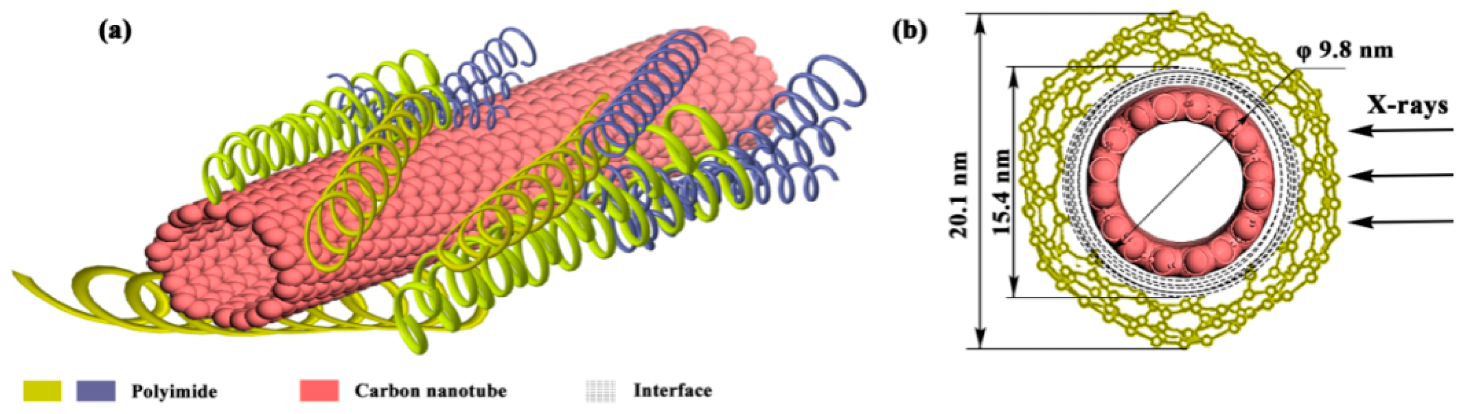 Exploring the Interfacial Phase and ππ Stacking in Aligned Carbon