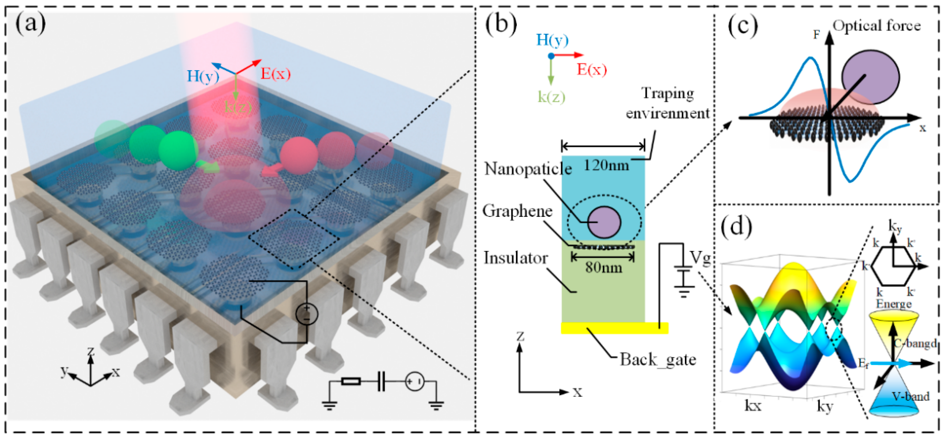 Nanomaterials Free Full Text Integrated Multifunctional Graphene Discs 2d Plasmonic Optical Tweezers For Manipulating Nanoparticles Html