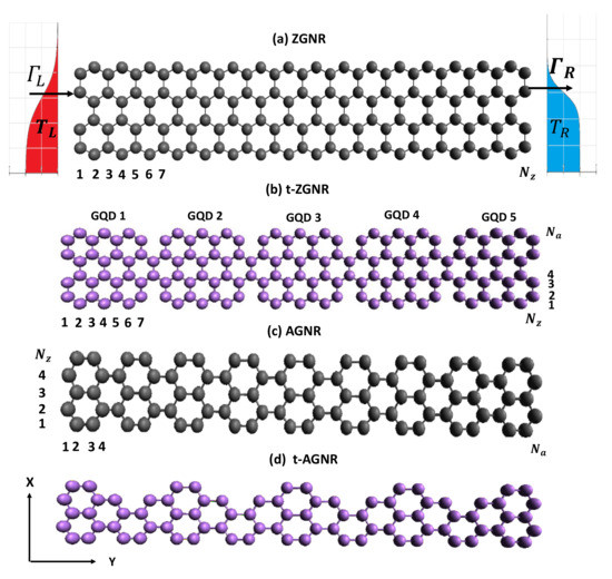 Contact Effects on Thermoelectric Properties of Textured