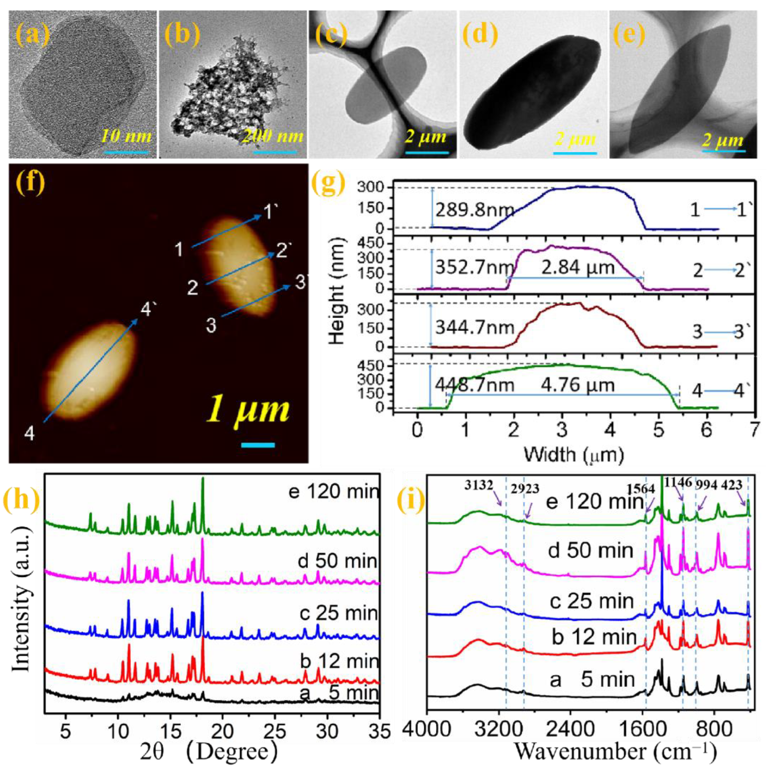 Preparation of 2D ZIF-L and Its Antibacterial and Preparation of 2D ZIF-L and Its Antibacterial and
