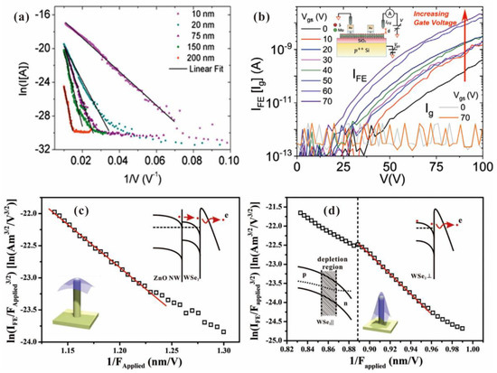 Cold Cathodes with Two-Dimensional van der Waals Materials
