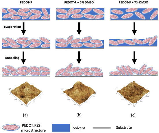 Effect of Film Morphology on Electrical Conductivity of PEDOT:PSS