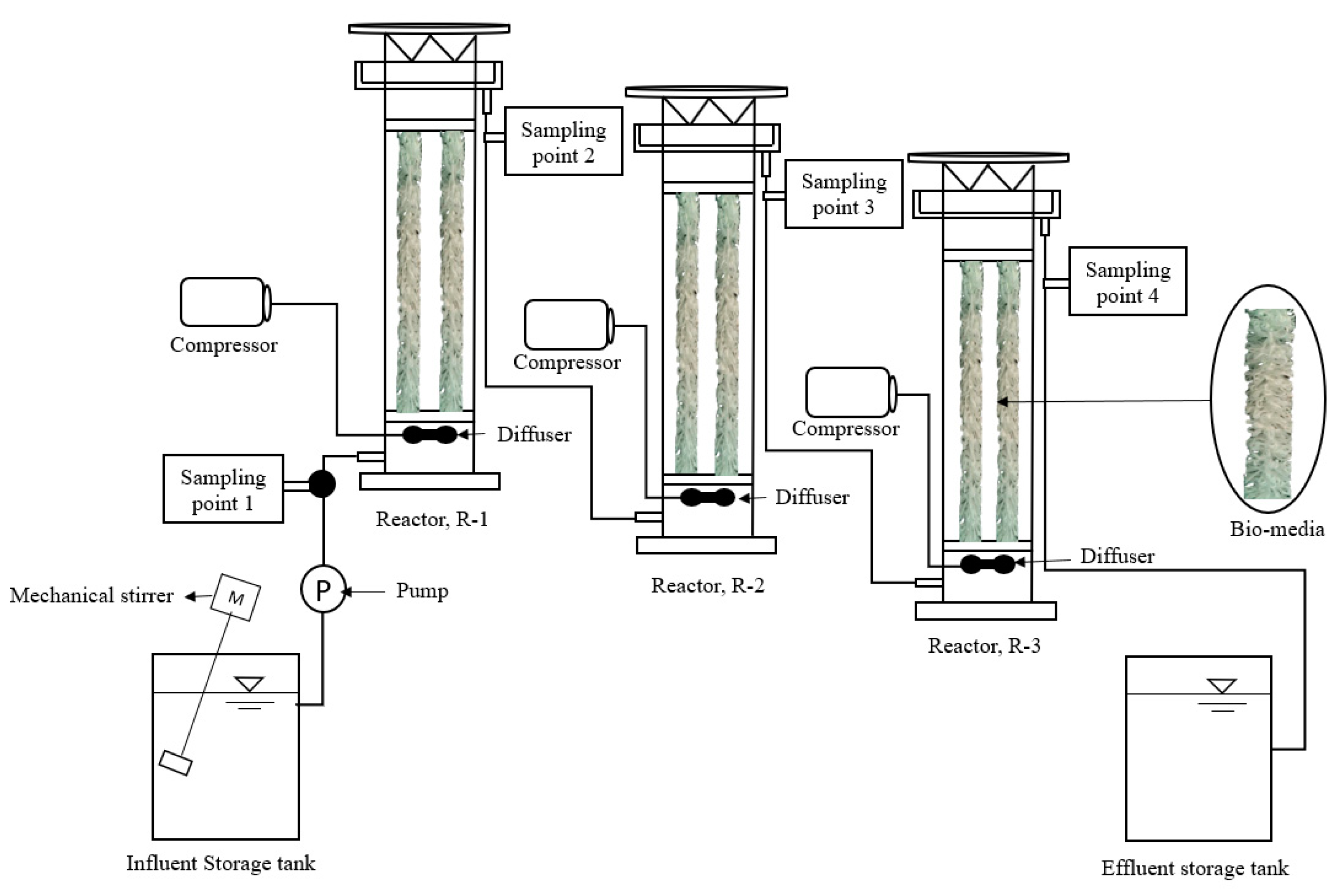 Nitrogen Free FullText A FixedFilm BioMedia Process Used for