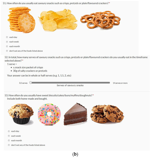 Nutrients Free FullText The CSIRO Healthy Diet Score An Online Survey to Estimate