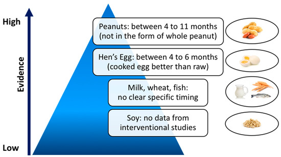 Nutrients Free Full Text Timing Of Food Introduction And The Risk Of Food Allergy Html