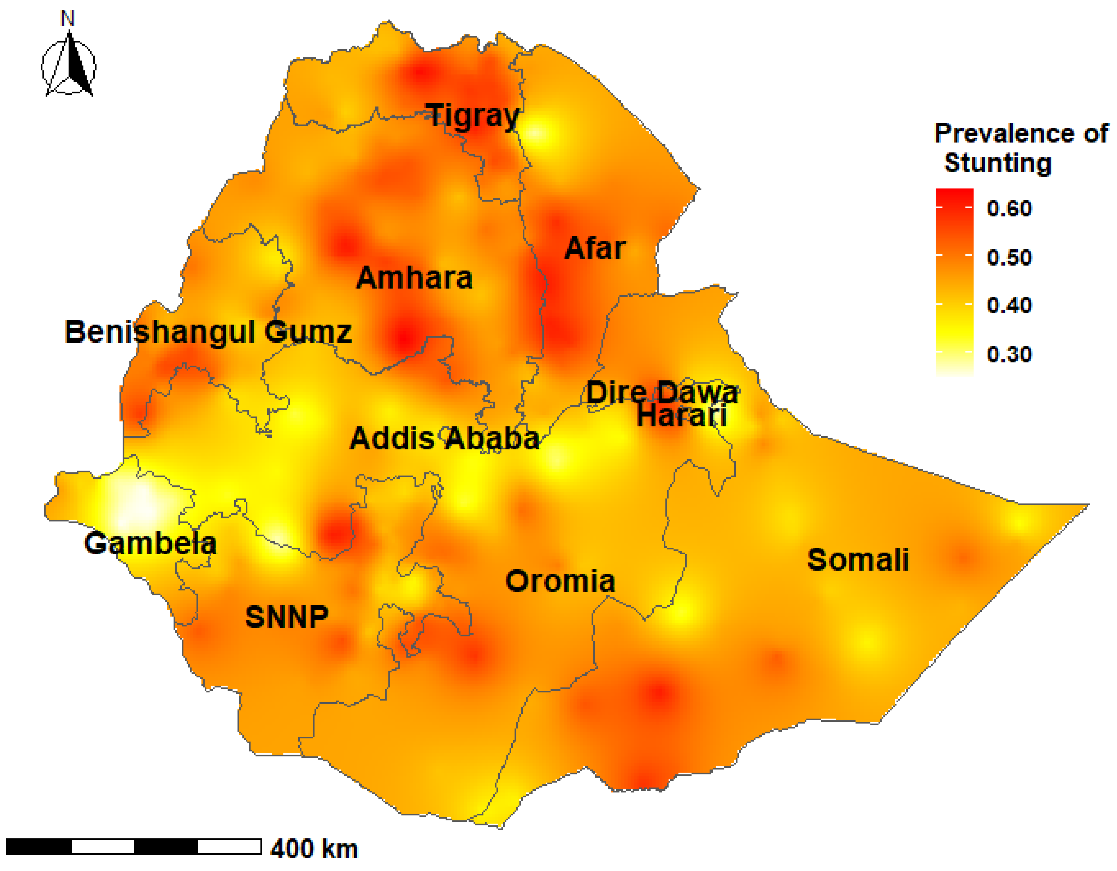 Nutrients Free Full-text Mapping Geographical Differences And Examining The Determinants Of Childhood Stunting In Ethiopia A Bayesian Geostatistical Analysis Html