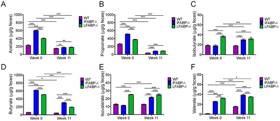Gut Microbiota and Phenotypic Changes Induced by Ablation of