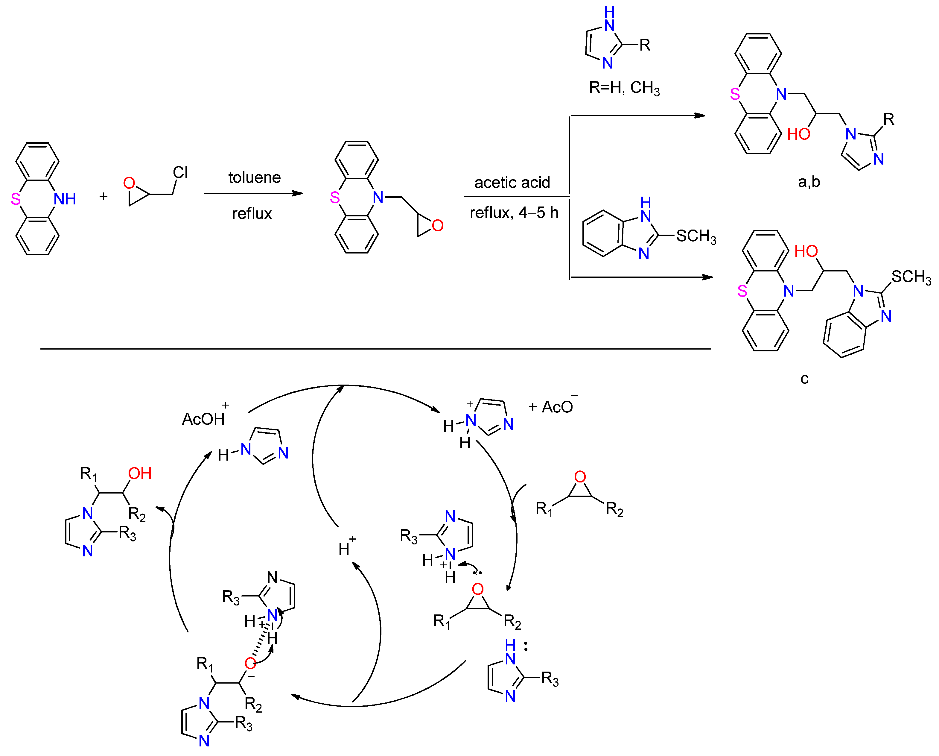 Organics 06 00046 sch007 Organics 06 00046 sch007