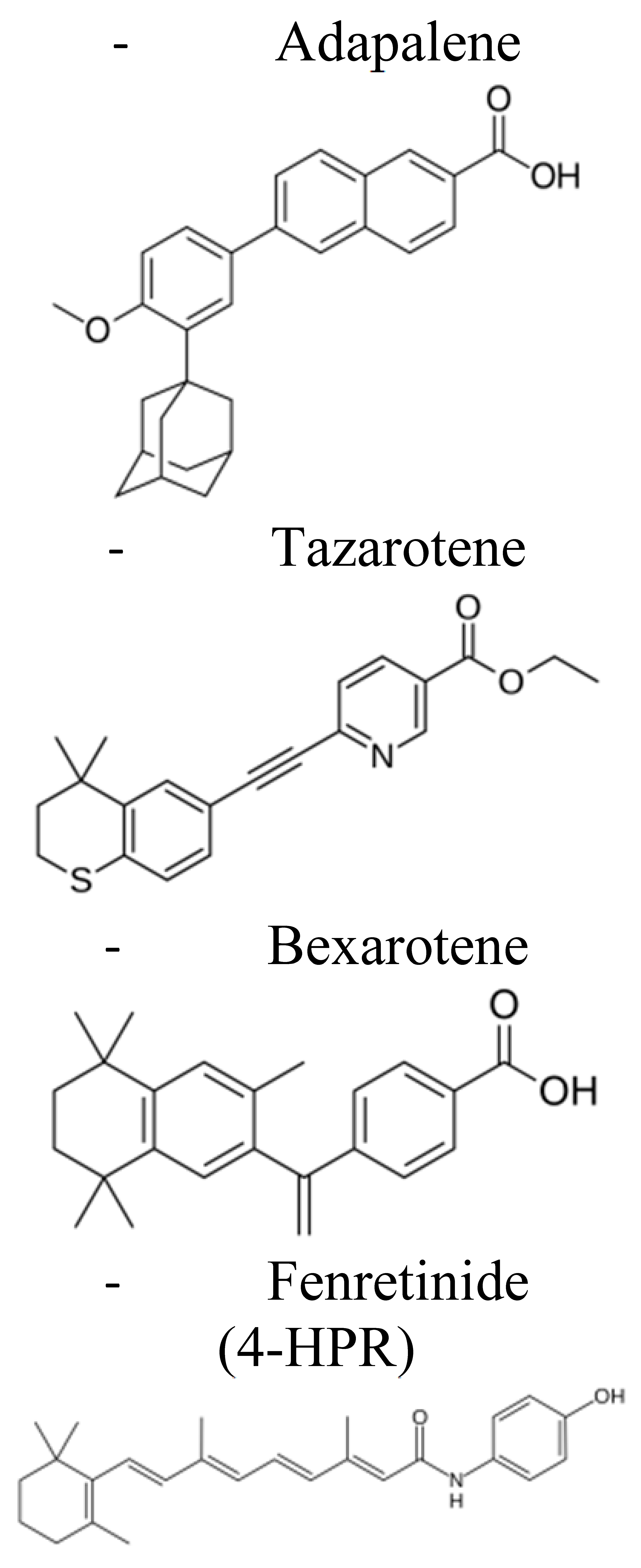 マーレ Retinoids Delivery Systems in Cancer: Liposomal Fenretinide