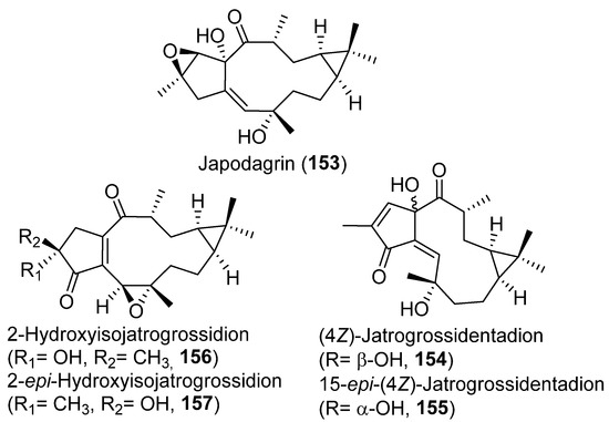 Pharmacological Potential of Lathyrane-Type Diterpenoids from Phytochemical  Sources