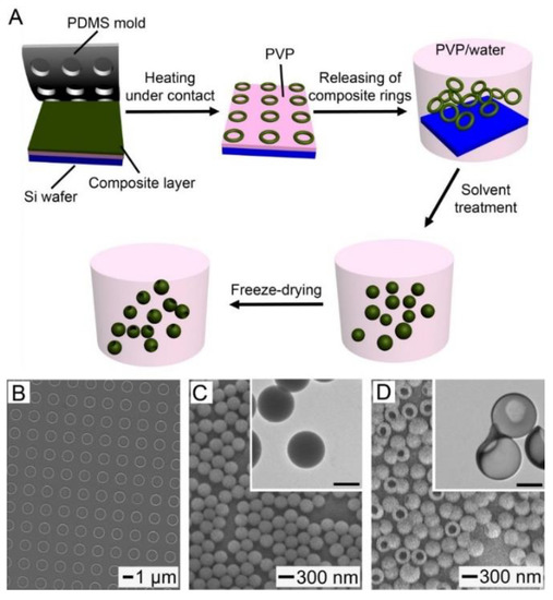 Poly(ε-caprolactone) (PCL) Hollow Nanoparticles with Surface