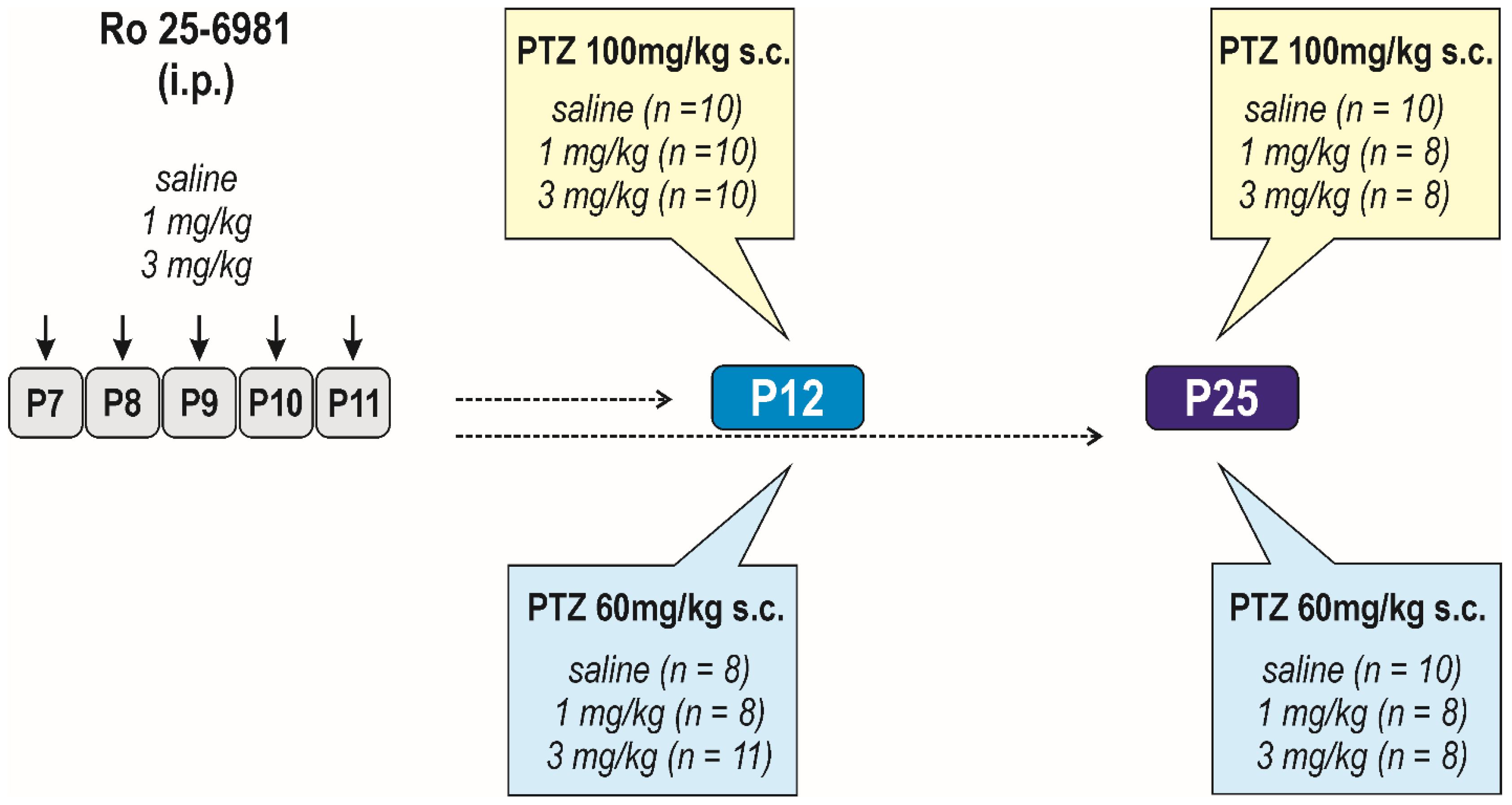 Pharmaceutics Free Full Text The Glun2b Selective Antagonist Ro 25 6981 Is Effective Against Ptz Induced Seizures And Safe For Further Development In Infantile Rats Html