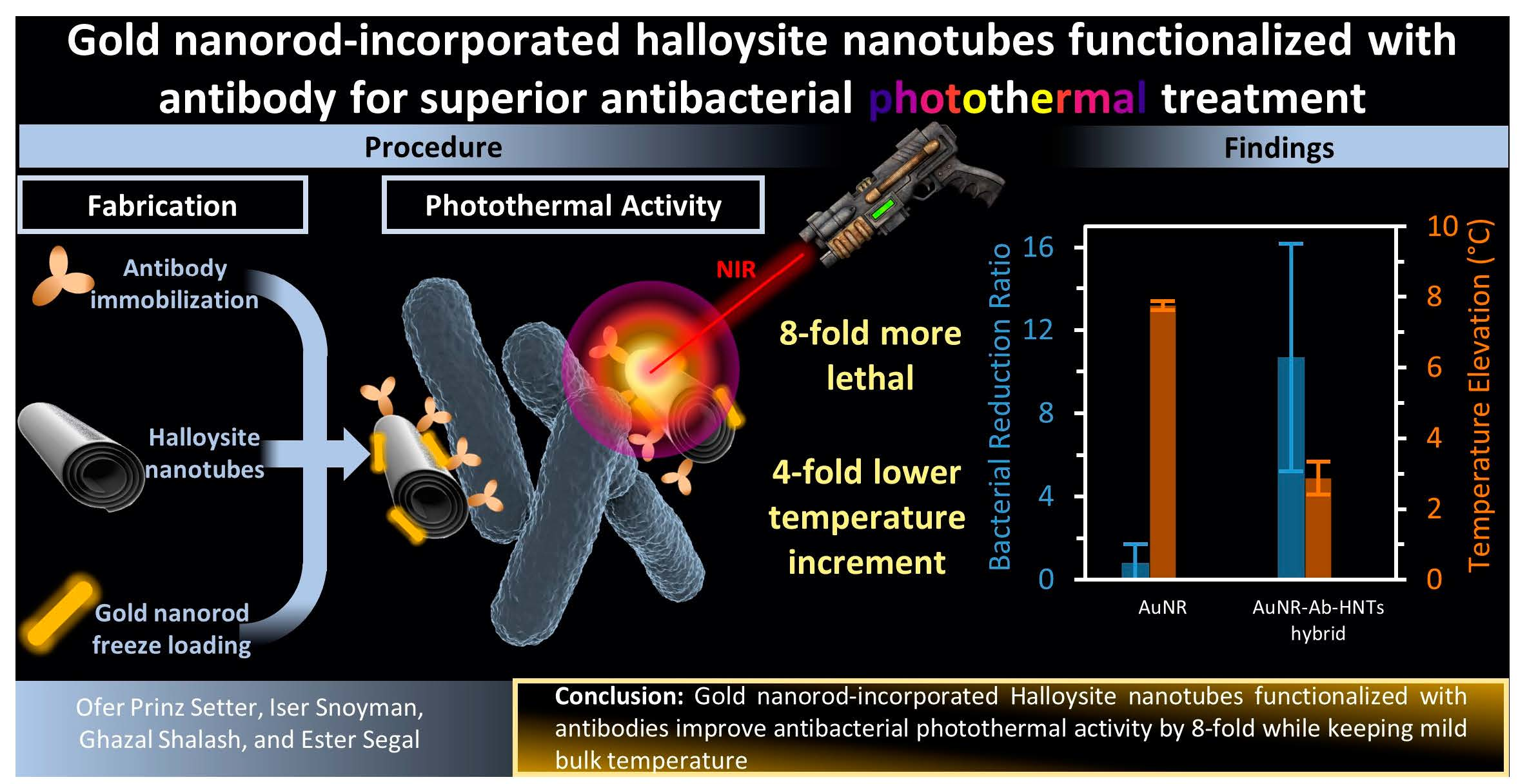 Pharmaceutics Free Full Text Gold Nanorod Incorporated Halloysite Nanotubes Functionalized With Antibody For Superior Antibacterial Photothermal Treatment
