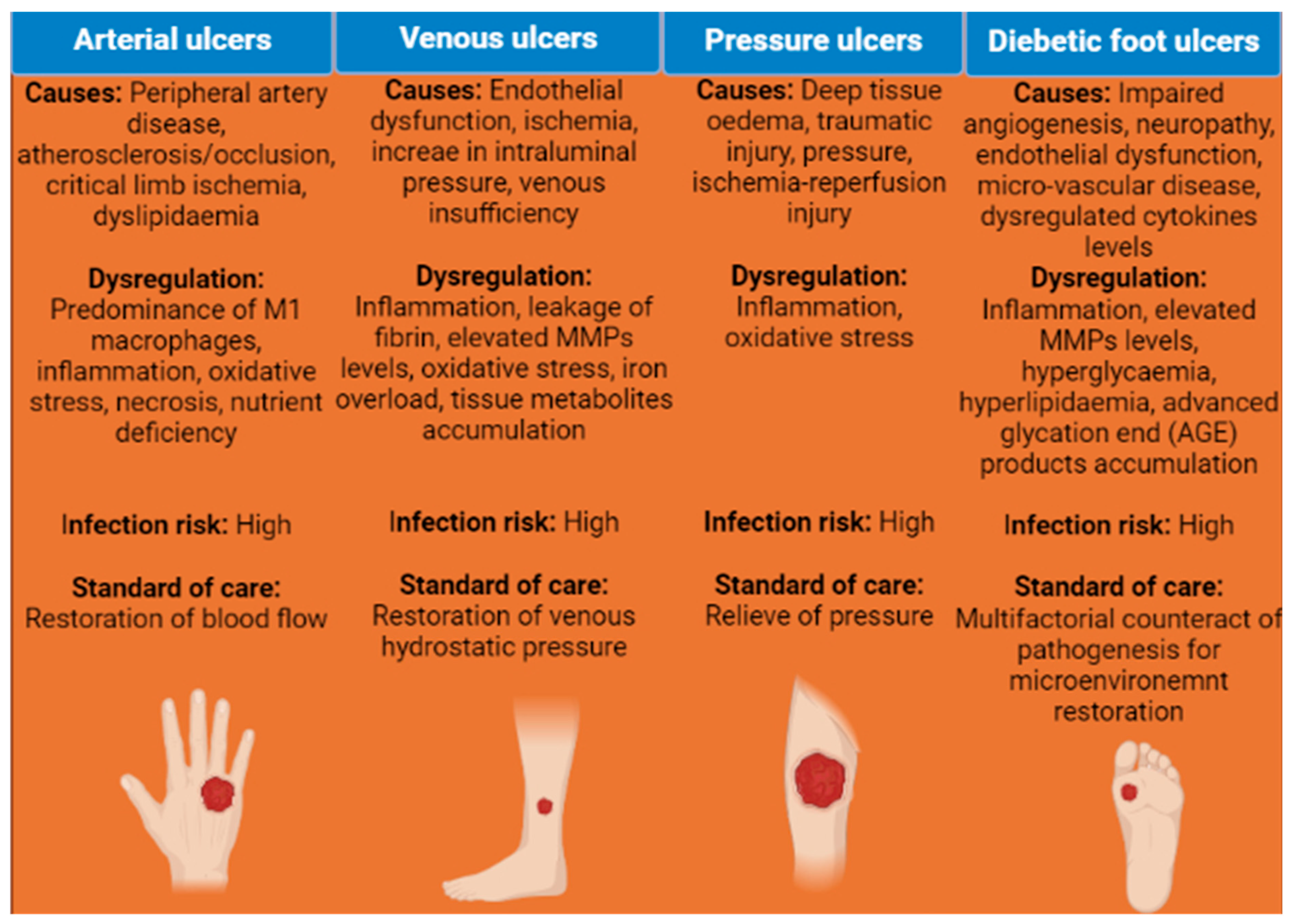 wound care dressing categories