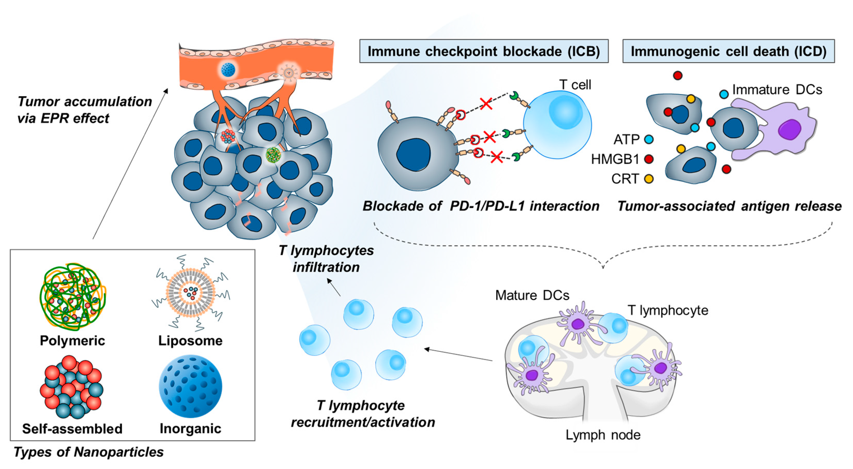 Nano-Delivery of Immunogenic Cell Death Inducers and Immune
