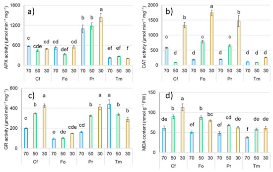 The Effect of Combined Drought and Temperature Stress on the ...