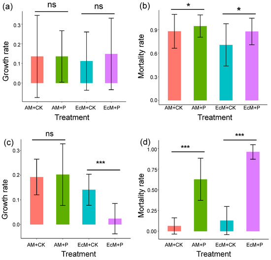 Plants Free FullText Phosphorus Addition Reduces Seedling Growth