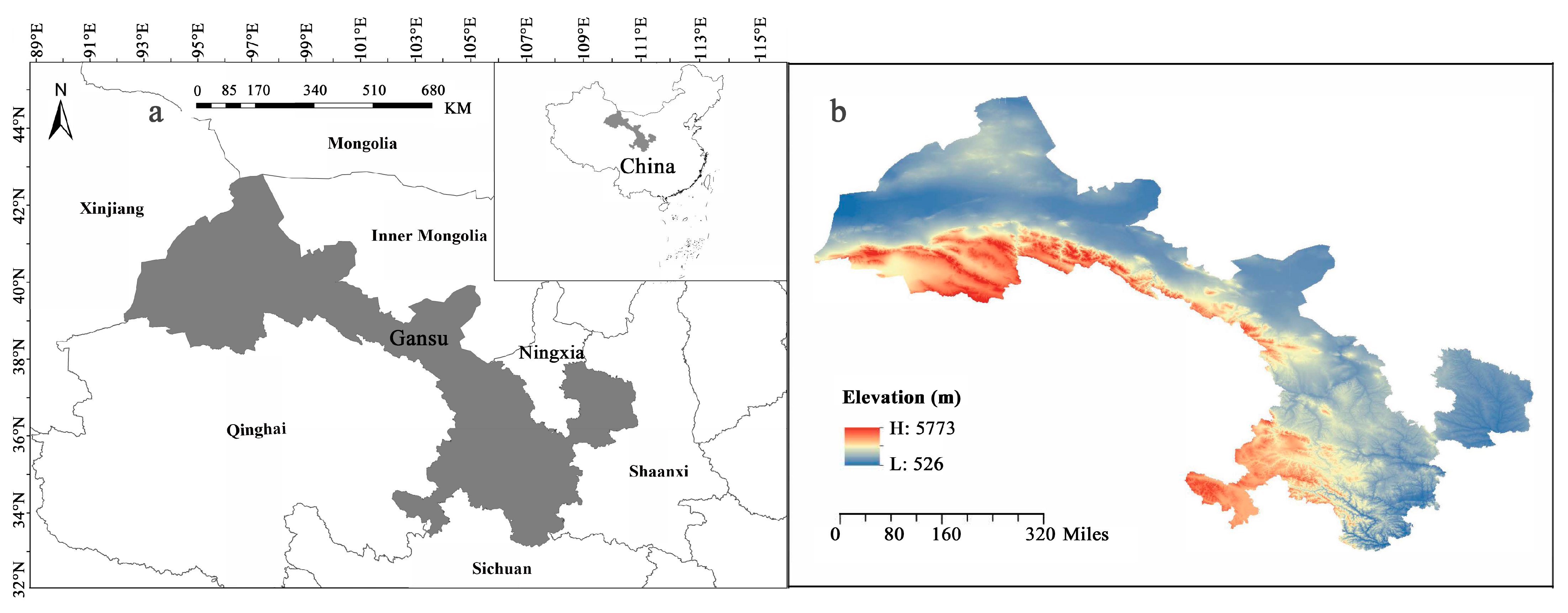 Phylogenetic Partitioning of Gansu Flora: Unveiling the Core