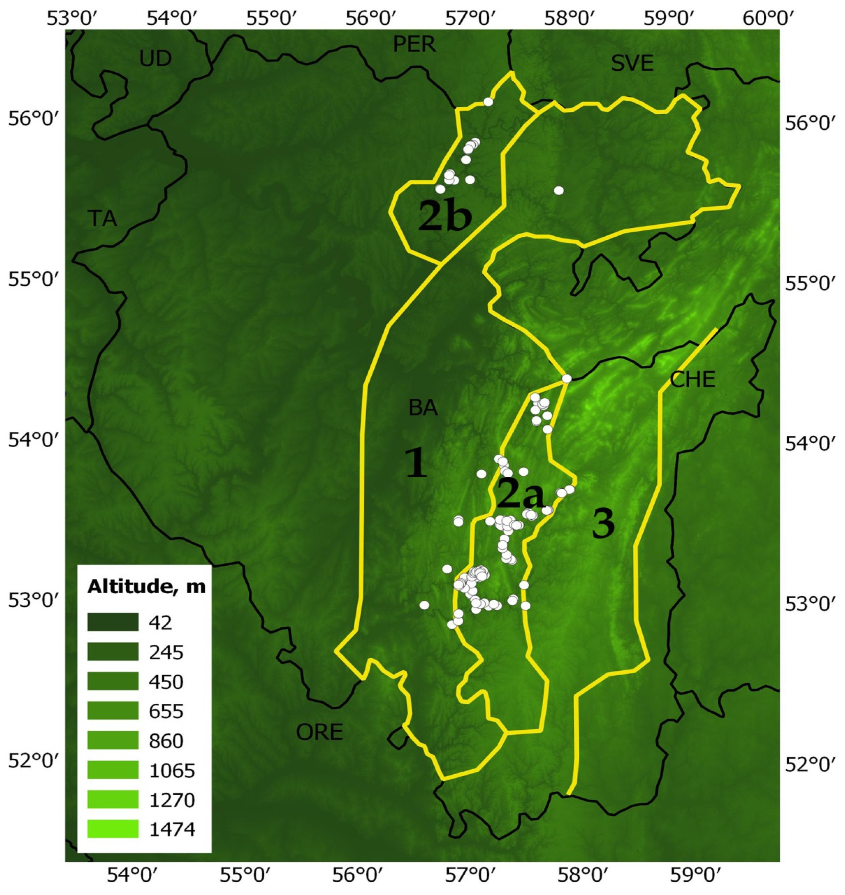 Analysis of the Potential Range of Mountain Pine-Broadleaf